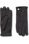 SEO Leather-Trimmed Suede Gloves | Warm Winter Accessories