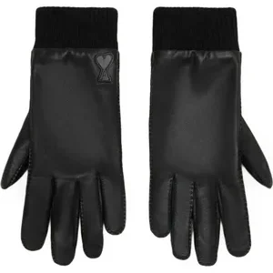 Ami De Coeur Leather Gloves with Heart Detail - Luxurious Driving Gloves