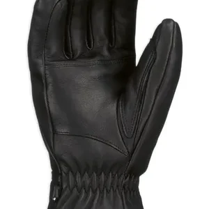Grand Soft Leather Driving Gloves - Black/Brown, Durable DT Style