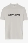 Men's Cotton Logo T-Shirt - Short Sleeve Crewneck Graphic Tee (Black, Size L)