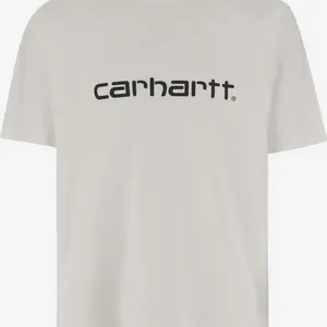 Men's Cotton Logo T-Shirt - Short Sleeve Crewneck Graphic Tee (Black, Size L)