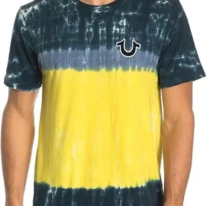 Men's Tie-Dye Logo T-Shirt - Stylish, Colorful Tee