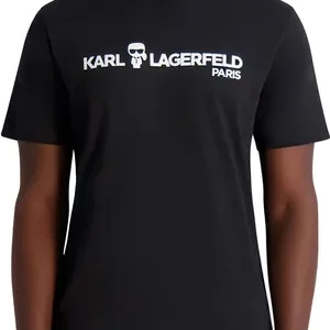 Men's Crewneck T-Shirt with Printed Logo