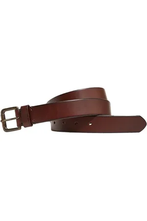 J. Crew Men's Leather Buckle Belt - Durable & Stylish 1 J. Crew Men's Leather Buckle Belt - Durable & Stylish