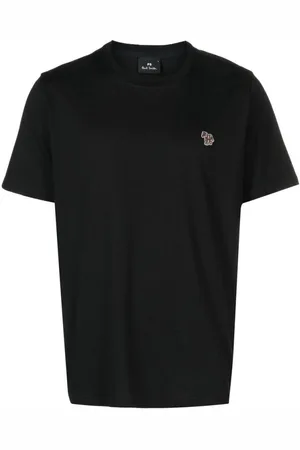 Men's Logo Patch Crew Neck T-shirt