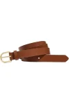 J. Crew Women's Solid Leather Strap Belt - Adjustable