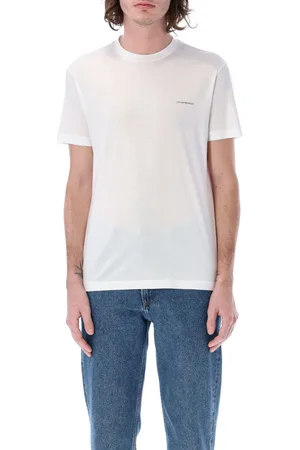 Men's Print Logo Graphic T-Shirt, Short Sleeve Cotton Tee