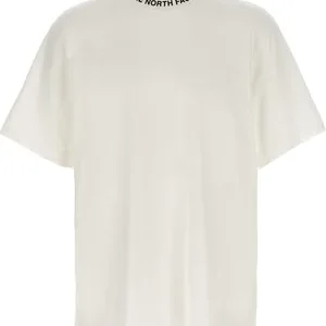 Men's White Zumu T-shirt Casual Cotton Crewneck