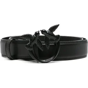 Women's Buckle Belt - Stylish Leather or Canvas Design for Daily Wear