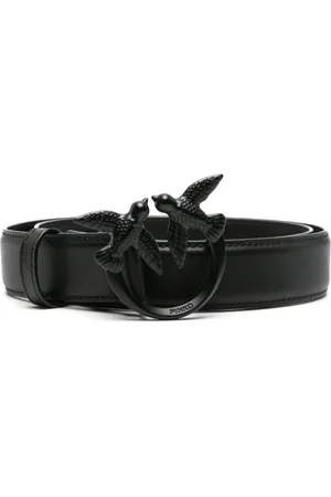 Women's Buckle Belt - Stylish Leather or Canvas Design for Daily Wear