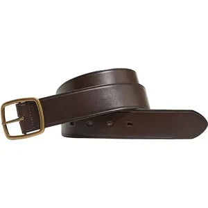 J. Crew Men's Leather Buckle Belt - Classic Style