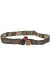 Woven Raffia Belt for Women - Natural Style Accessories