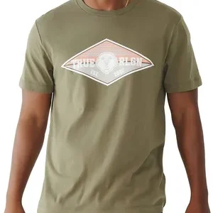 Men's Buddha Face Logo Graphic T-Shirt | Cotton Casual Tee