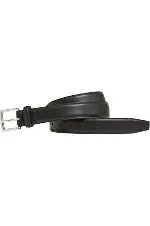 J. Crew Men's Leather Buckle Belt - Classic Style