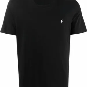 Men's Cotton Logo Embroidered T-shirt - Premium Fit Tee