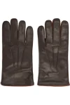 Moorer Clifton Leather Gloves - Premium Calf Leather Design