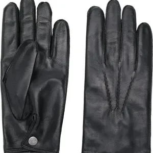 N.Peal 007 Leather & Cashmere Lined Gloves - As Seen in On Her Majesty's Secret Service
