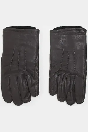 Leather Gloves for Winter, Black, Small 1 Leather Gloves for Winter, Black, Small