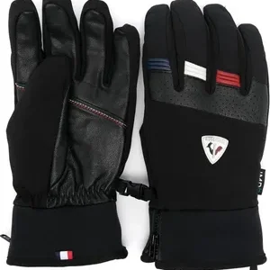 Rossignol Strato IMP'R Men's Waterproof Insulated Leather Ski Gloves - Black