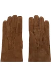 Men's Logo-Debossed Leather Gloves | Winter Driving & Style