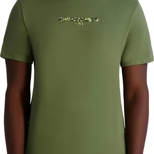 Men's Camo Logo T-Shirt - Comfortable & Stylish Crewneck Tee