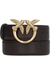 Love Birds Leather Belt - Authentic Women's Accessory