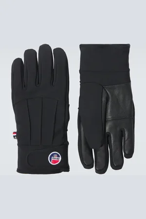Glacier Leather-Trimmed Ski Gloves: Windproof, Waterproof, Insulated for Winter Sports 1 Glacier Leather-Trimmed Ski Gloves: Windproof, Waterproof, Insulated for Winter Sports