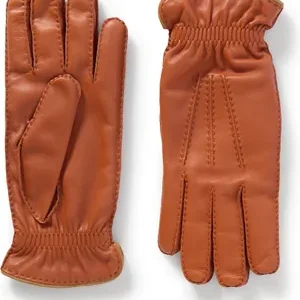 Premium Genuine Leather Driving Gloves for Men - Black/Brown, Soft Fit