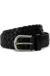 Woven Leather Belt for Men and Women - Durable & Stylish Accessory