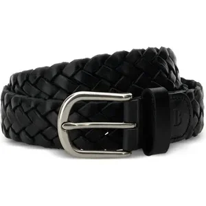 Woven Leather Belt for Men and Women - Durable & Stylish Accessory