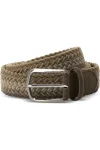 Woven Elasticated Belt - Adjustable Stretch Fit - Casual Style