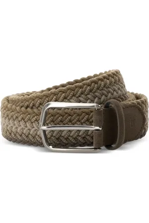 Woven Elasticated Belt - Adjustable Stretch Fit - Casual Style