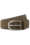 Men's Genuine Suede Leather Dress Belt - Classic Style & High Quality