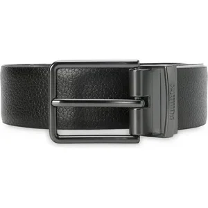 DUBLIN Leather Reversible Belt for Men, Black/Brown