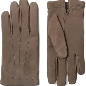 Winter leather gloves for women