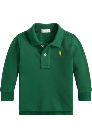 Baby Boys Logo Polo Shirt - Infant Cotton Top