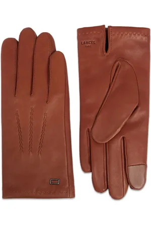 Sellier Logo-Stamp Leather Gloves - Premium Quality Handwear 1 Sellier Logo-Stamp Leather Gloves - Premium Quality Handwear