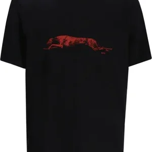 Men's Crewneck T-Shirt with Logo - Soft Cotton, Short Sleeve