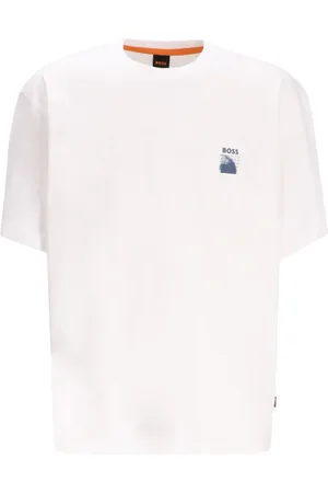 Men's Crewneck T-Shirt with Logo Graphic 1 Men's Crewneck T-Shirt with Logo Graphic