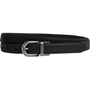Women's Reversible Leather Belt with Classic Buckle - Cut to Size for Perfect Fit