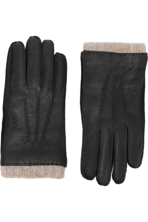Premium Leather Gloves for Men - Driving, Work, or Casual Wear