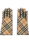 Stylish Checked Winter Gloves - Warm & Windproof Knit Design