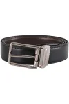 Men's Brown Solid Reversible Belt - Cut To Size