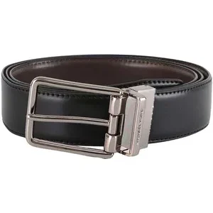 Men's Brown Solid Reversible Belt - Cut To Size
