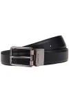 Men's Textured Leather Cut-to-Size Belt for Custom Fit