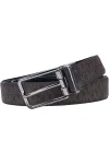 Men's Reversible Leather Belt - Cut to Size for Perfect Fit