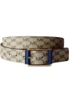 Women's Blue Signature Logo Belt - Shop Now