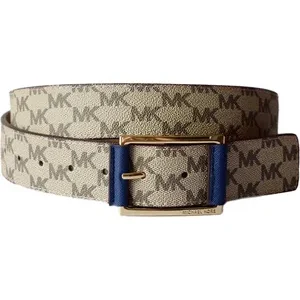 Women's Blue Signature Logo Belt - Shop Now
