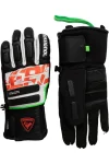 Rossignol Hero Race Logo-Detail Ski Gloves - Black/Red, Insulated, Waterproof