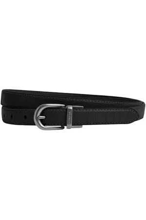 Classic Buckle Cut-to-Size Reversible Leather Belt 1 Classic Buckle Cut-to-Size Reversible Leather Belt